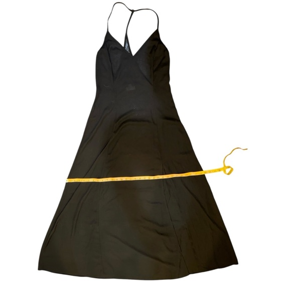 Black Slit Maxi Dress - Picture 10 of 12